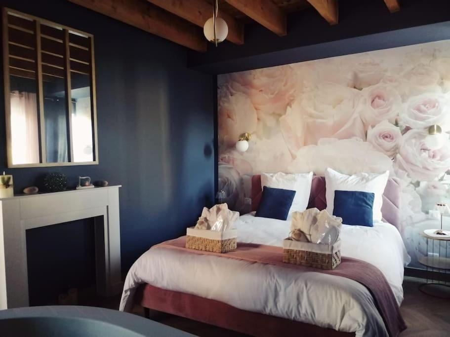 Rose & Blue Spa Proche Chalon S/Saone Et Beaune Saint-Martin-en-Bresse Ngoại thất bức ảnh