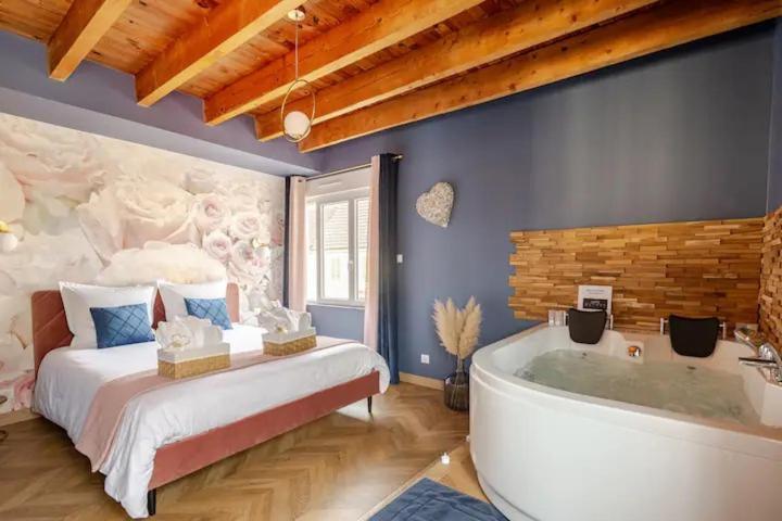 Rose & Blue Spa Proche Chalon S/Saone Et Beaune Saint-Martin-en-Bresse Ngoại thất bức ảnh